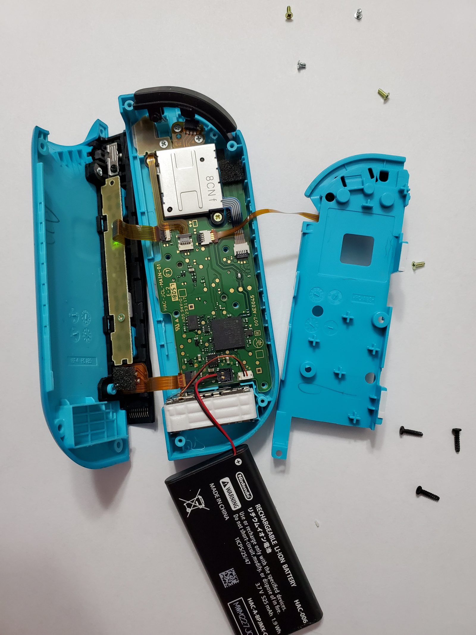 Replacing Nintendo Switch JoyCon Joystick Koen Aerts